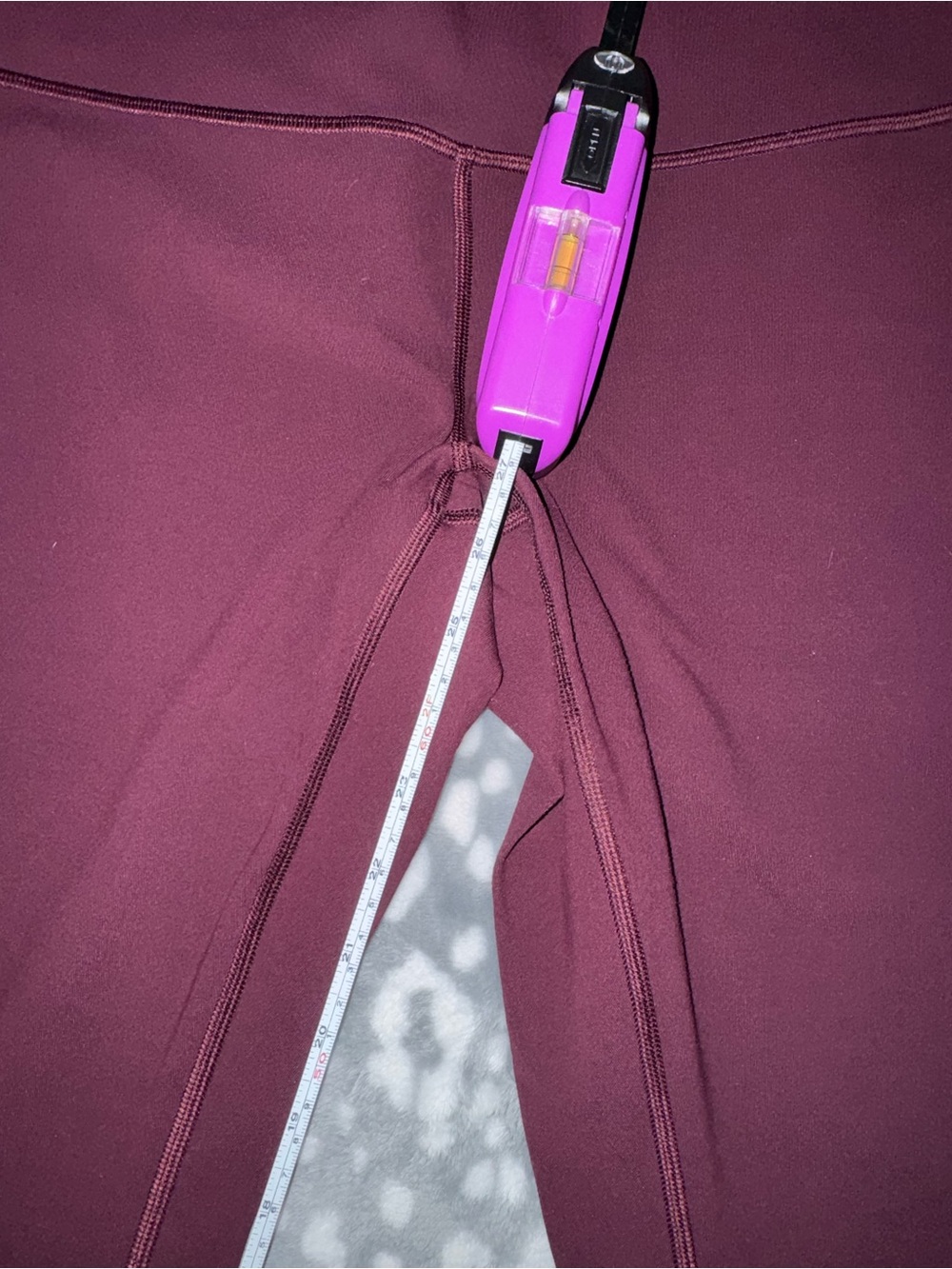 Lululemon burgundy leggings - Picture 4 of 8
